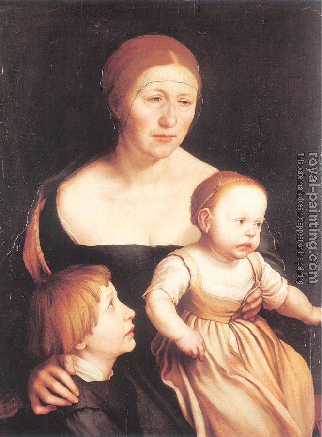 Hans The Younger Holbein : The Artist's Family